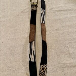 Wild Patterned Women's Belt
